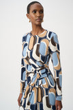 Print Jersey Midi Dress <span>263218<span>