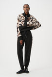 SPORT Black Track Pant With Side Pattern <span>263608<span>