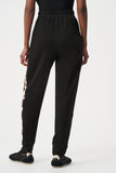 SPORT Black Track Pant With Side Pattern <span>263608<span>