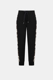 SPORT Black Track Pant With Side Pattern <span>263608<span>