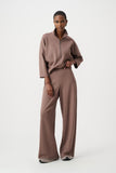 Tracksuit Style Jumpsuit In Mink <span>263613<span>