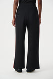 SPORT Black Jersey Track Pant With Pink Stripe <span>263622<span>