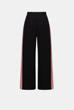 SPORT Black Jersey Track Pant With Pink Stripe <span>263622<span>