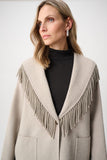 Fringe Wool Coat <span>263912<span>