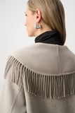 Fringe Wool Coat <span>263912<span>