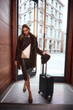 Brown Faux Fur Coat <span>263916<span>