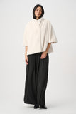 Chevron Faux Fur Jacket <span>263917<span>