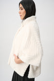 Chevron Faux Fur Jacket <span>263917<span>