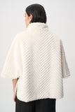 Chevron Faux Fur Jacket <span>263917<span>