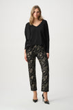 Black Fringe Knit Sweater <span>263939<span>