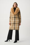 Check Fur Coat <span>263954<span>