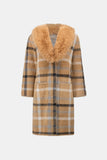 Check Fur Coat <span>263954<span>