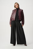 Faux Leather Batwing Jacket <span>263971<span>
