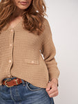 Cotton Knit Jacket <span>401094<span>