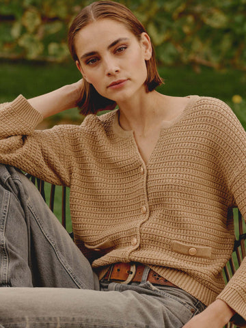Cotton Knit Jacket <span>401094<span>