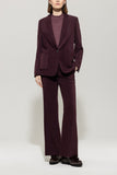 Autumn Glow Aubergine Cord Blazer <span>428017<span>