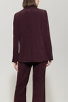 Autumn Glow Aubergine Cord Blazer <span>428017<span>