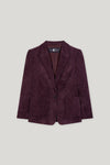 Autumn Glow Aubergine Cord Blazer <span>428017<span>