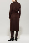 Autumn Glow Chocolate Wool Coat <span>428906<span>
