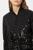 Glam Drop Sequin Bomber Jacket <span>438045<span>
