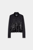 Glam Drop Sequin Bomber Jacket <span>438045<span>