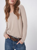 Long Sleeve Stretch Silky Touch t-Shirt Top <span>500001<span>