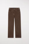 Autumn Vibes High Waisted Wide Leg Hazelnut Jeans <span>608694<span>