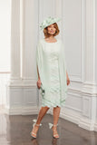 Scallop Layered Lace/Chiffon Dress With Chiffon Jacket Was £895 Now  <span>71125<span>