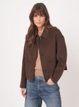 Luxury Wool Jacket Chocolate <span>800241<span>