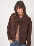 Luxury Wool Jacket Chocolate <span>800241<span>