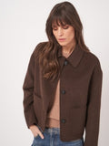 Luxury Wool Jacket Chocolate <span>800241<span>