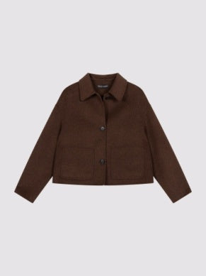 Luxury Wool Jacket Chocolate <span>800241<span>