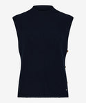 Knitted Tank Top With Side Buttons <span>ENIE35-4078<span>