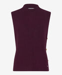 Knitted Tank Top With Side Buttons <span>ENIE35-4078<span>