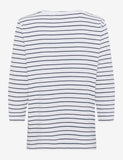 Bonnie 3/4 Sleeve Stripe Top <span>90-0019<span>