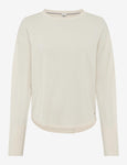 Liz Winter White Pleat Sweater <span>LIZ 37-2008