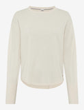 Liz Winter White Pleat Sweater <span>LIZ 37-2008