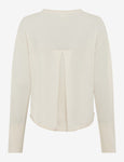 Liz Winter White Pleat Sweater <span>LIZ 37-2008