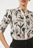 Rafaela Linen Flower Seed Blouse <span>RAFAELA<span>
