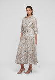 Palma Print Linen Dress <span>PALMADEA<span>