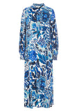 Marla Loose Fit Blue Print Dress <span>MARLA 5761<span>