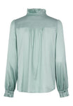 Ruffle Collar Silk Blouse <span>SAYAKADEA 2531<span>