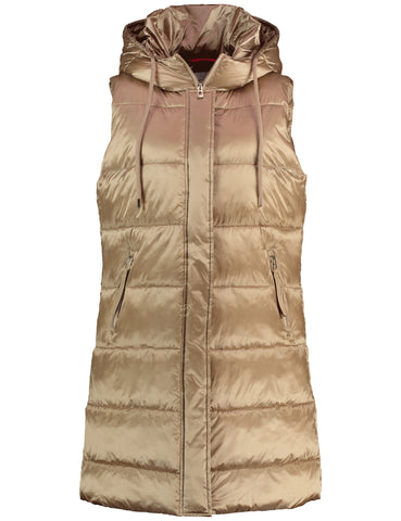 Longline Quilted Featherless Gilet <span>440035<span>