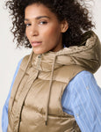 Longline Quilted Featherless Gilet <span>440035<span>