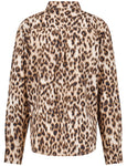 Animal Print Realxed Fitting Shirt <span>460003<span>