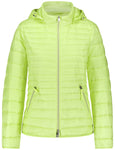 Lightweight Puffa Jacket With Hood <span>955020-LIME<span>