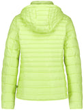 Lightweight Puffa Jacket With Hood <span>955020-LIME<span>