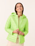 Lightweight Puffa Jacket With Hood <span>955020-LIME<span>