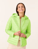 Lightweight Puffa Jacket With Hood <span>955020-LIME<span>