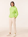 Lightweight Puffa Jacket With Hood <span>955020-LIME<span>